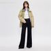 Siyuan Four-way Stretch Design Washed Straight Flared 25 Autumn New Slim-fit Skinny Jeans 9377_mkmklike.com