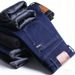 Autumn And Winter Men's Popular Fleece Jeans Are Warm, Soft, Loose, Trendy, Straight, Simple, Thick, And Versatile Winter Casual Pants_mkmklike.com