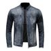 Loom Mvel Venom European American Style For Men Spring And Autumn 2025 New Motorcycle Jacket Retro Stylish Denim Stand_mkmklike.com