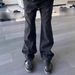 Spring Heavyweight Black Minimalist Washed American Straight Leg Jeans For Men Casual High Street Versatile Trendy Denim_mkmklike.com
