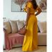 Women's clothing fashion ruffled short-sleeved tops with hip-revealing high-waist wide-leg pants two-piece suit_mkmklike.com