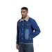 Loom Cross-Border Denim Wholesale Autumn Winter Jacket Fleece-Lined Casual Men's Fashion European And American Style_mkmklike.com