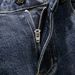 Men's Premium Embroidered Jeans - Slim Fit Stretch Denim Pants With Lettering Design, Luxury Streetwear For Fall & Winter (Blue, Size 28-36)_mkmklike.com