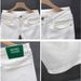 Men's Slim Fit Stretch Denim Shorts Summer Thin Trendy Five Point Pants Low Waist Standard Thickness Blue_mkmklike.com