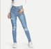Women's Clothing Ripped Jeans Celebrity Student Pants_mkmklike.com