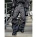 Men's Heavyweight Washed Denim Jeans – Double Waistband & Curved Blade Design, Loose Straight-Leg Streetwear Pants (Raw Indigo, S-3XL)_mkmklike.com