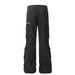 Women's Clothing Solid Color Casual Pants Multi Pocket Cotton Trousers Overalls Youth Fashion Pants_mkmklike.com
