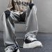 Nordmann American Style Men's Jeans With Design Sense, Side Slit, Zipper, Hip-Hop Casual Pants, Loose Straight Leg, Autumn And_mkmklike.com