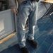 15oz Vintage Washed Denim Jeans – Classic American Straight-Leg Retro Blue Jeans For Men_mkmklike.com