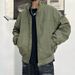 Hot-Selling In-Stock - Autumn American Three-Proof Stand Collar Retro Versatile Workwear Jacket Men's Casual Coat_mkmklike.com