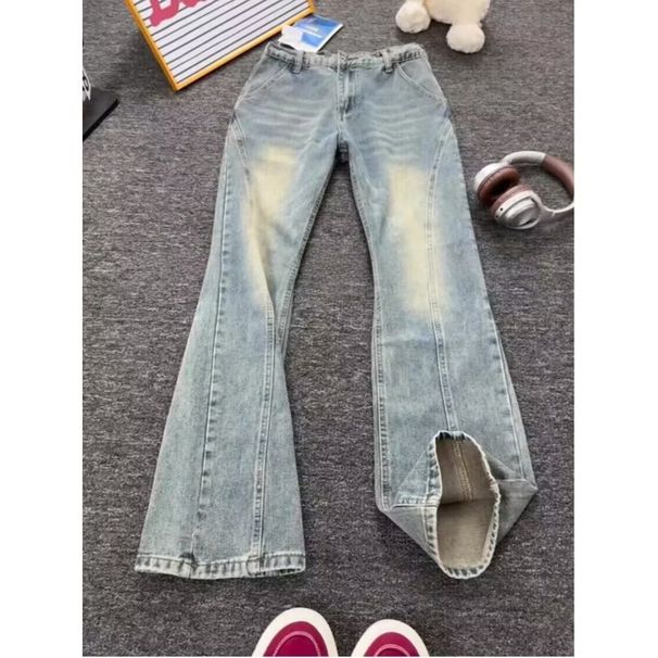 Women’s Slim Straight-Leg Jeans – Lightweight Stretchy Denim Pants For Plus Size & Petite (Classic Blue, Sizes S To 3XL)_mkmklike.com