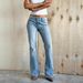 Women's High-Waisted Stretch Denim Jeans Slim Fit Slightly Flared Trousers Trendy Versatile European American Style Summer Autumn Fashion_mkmklike.com