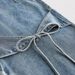 New 2025 Women's Fashion Blue Bow Baggy Y2k Cargo Jeans Harajuku Oversize Denim Pants For Women Mid Waist Casual Female Trousers_mkmklike.com