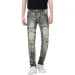Designer Men's Jeans Multi-pocket Perforated Washable Series High-quality Clearance Products Trendy Brand Slim Fit Small_mkmklike.com