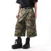 Men's Clothing Destruction Camouflage Pants Men And Women Summer New Fashion Brand Workwear Seven Point Shorts_mkmklike.com