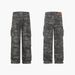 Men's Clothing Retro Washed Camouflage Pocket Workwear High Street Straight Loose Wide Leg Drop Feel Jeans_mkmklike.com