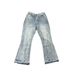 High Street Men's Distressed Washed Denim Jeans Straight Leg Slim Fit Vibe Pants Tall Fitted Slightly Flared_mkmklike.com