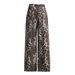 Women's clothing New American Retro Leopard Print High Waist Slim Straight Pants Niche Design Ripped Jeans_mkmklike.com
