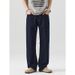 Men's Clothing Mingge | 2025 Spring/Summer New Casual Original Jeans Men's American High Street Fashion Loose Straight Trousers_mkmklike.com