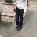 Dark Blue Low Rise Raw Denim Jeans Women's Retro Washed Casual Wide Leg Straight Leg Jeans No Waistband Design For Autumn Winter Style_mkmklike.com