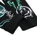 Men's Stretch Skinny Jeans With Printed Design, Black Slim Fit Tapered Jogger Denim Pants For Casual Streetwear_mkmklike.com