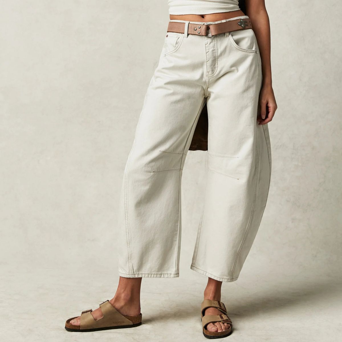 Women's Casual Loose mid Waist Leg Jeans Autumn Independent Website Cross Border EBay Europe And America 16848_mkmklike.com