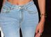 "Women's Stretch Denim Jeans – Comfortable High-Waisted Blue Jeans For Casual & Office Wear, Slim Fit With Elastic Waistband"_mkmklike.com