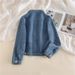 Women's Clothing Spring And Autumn Fashionable Small Fragrance Style New Denim Jacket Women's Slim Versatile Short Jacket Top Trend_mkmklike.com