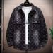 Men's Denim Jacket With Plaid Patchwork – Slim-Fit Workwear Coat For Casual Street Style_mkmklike.com