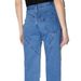 Women's Clothing Versatile Slim Deep Light Blue Jeans Women's Autumn New Straight Tube Loose High Waist Trousers_mkmklike.com