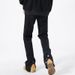 Men's Loose Fit Denim Pants – Street Style Straight Leg Jeans For Casual & Daily Wear (M-2xl, Black/Blue)_mkmklike.com