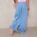 2025 Bow High Waist Wide Leg Jeans Street Distressed Loose Ladies Jeans_mkmklike.com