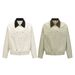 Eon Modish 25 Autumn New American Style Simple Turn-Down Collar Jacket Coat_mkmklike.com