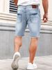 Men's Clothing High Street Style Ripped Frayed Denim Jeans Blue American Overalls Hot Selling New Arrivals_mkmklike.com