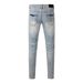 Men's Clothing Street Hiphop Fashion Tight Fit Skinny Jeans_mkmklike.com