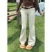 Wholesale Dropshipping Of American Retro Low-waist Slim-fit Bell-bottom Jeans Women, Versatile Slimming, Stretch Denim_mkmklike.com
