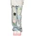 American Spring And Autumn Retro Flower Embroidered Jeans High Waist Design Loose Straight Wide Leg Trousers Ins Tide_mkmklike.com