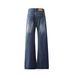 Men's Clothing Men's Clothing 2025 New High Street American Flared Jeans Men And Women Retro Washed Loose Wide Leg Trousers_mkmklike.com