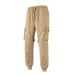 Ouma Cargo New Summer Thin Loose Men's Sports Casual Multi-Pocket Pants Trendy Versatile_mkmklike.com