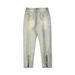 Suitable For All Seasons LKTM Men's Fashion#High Street Vibe Style Draped Jeans For Men With Back Zipper Trendy Casual Long Pants_mkmklike.com