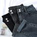 Women's High-Waisted Stretch Skinny Jeans - Slimming Ankle-Length Denim Pants (Size 26-32, Blue Gray/Vintage Blue/Black Gray/Black)_mkmklike.com