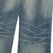 Punk Washed Gradient Denim Flared Pants Cleanfit American High Street Water Ripple Vintage Casual Trousers_mkmklike.com