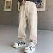 Men's Relaxed Fit Straight-Leg Jeans – Vintage Wash Fleece-Lined & Regular (Black/Navy/White/Coral, S-5xl)_mkmklike.com