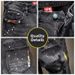 Men's Slim Fit Ripped Jeans Distressed Black Grey Denim Stretch Skinny Fit Cat Whisker Wash Trendy Casual Pants_mkmklike.com