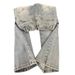 Light Blue Lightning Pattern Jeans Men's American Retro High Street Ruffian Handsome Straight And Thin Scimitar Pants Men's Clothing_mkmklike.com