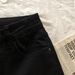 Women's Clothing Black Denim Jeans, New Spring/autumn Style, Versatile, Slim Fit, High Waisted, Slightly Flared._mkmklike.com