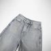 Women's Gray Wide-leg Jeans, 2026 Spring New Style, High-waisted, Casual, Loose, Drapey, Straight-leg, Elegant For_mkmklike.com
