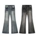 Women’s Clothing Brand Street Fashion Denim Flared Slim Fit Women's Hot Girl Jeans_mkmklike.com