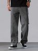 Men's Relaxed Fit Straight Leg Jeans – Classic Washed Denim Pants For Everyday Wear (S-2XL)_mkmklike.com