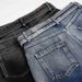 Heavyweight Denim Shorts For Men And Women Retro Distressed Wash 3D Pleats Metal Studs Trendy Edgy Style_mkmklike.com